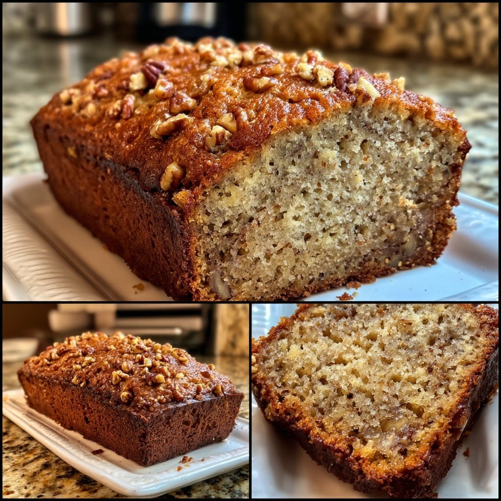 Banana Bread with Pecans Recipe